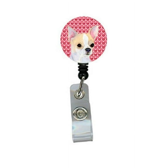 Carolines Treasures SS4474BR Chihuahua Retractable Badge Reel Or Id Holder With Clip