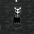 thumbnail image 4 of Inktastic Skeleton Cat Women's T-Shirt, 4 of 5