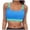01-Sky Blue539, variant on XIAONU Color Block Swim Top for Women Contrast Trim Summer Pool Bikini Bustiers