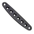 thumbnail image 1 of Milaget Black Guitar Bridge String Thru Body Ferrules Bushing Plate Guitar Accessory, 1 of 5
