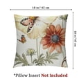 thumbnail image 4 of nygtbtfer Pillow Covers Set of 2 Throw Pillow Covers Spring Summer Decorative Outdoor Pillow Case Linen Cushion Cover for Sofa Bedroom Couch Bed White, 4 of 7