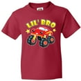 thumbnail image 3 of Inktastic Monster Truck Little Bro Youth T-Shirt, 3 of 5