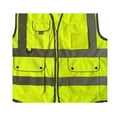 thumbnail image 3 of ALEKO XXXL Safety Vest with Pockets Class 2 ANSI/ISEA Compliant  Yellow, 3 of 6