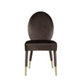 thumbnail image 3 of Chic Home Jerett Dining Chair Velvet Upholstered Set of 2, 3 of 5