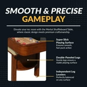 Hathaway Merlot 9-ft Shuffleboard Table