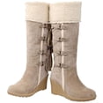 thumbnail image 2 of Bottes d'Hiver pour Femmes, Talons Hauts, Bottines, 2 of 4
