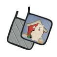 thumbnail image 2 of Carolines Treasures BB2784PTHD Dog House Collection Samoyed Pair of Pot Holders , 7.5HX7.5W, multicolor, 2 of 3