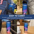thumbnail image 7 of 30 Oz Tumbler Colorful Sky Coconut Trees Tumbler with Lid and Straw, Birthday Gift Cup for Friend Women Men Coffee Travel Mug Thanksgiving Day Halloween Christmas Gift Water Bottle, 7 of 7