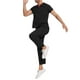 thumbnail image 5 of Penkiiy Scrubs Set para hombres, Classic V-Neck Stretch Top& Pantalones rectos Yoga Waistband L Negro, 5 of 9