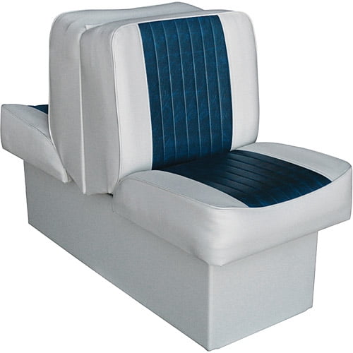 Wise 8WD707P-1-660 Deluxe Series Lounge Seat Grey Navy by The Wise Company, Inc