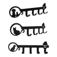 thumbnail image 2 of Maytalsory Multi-purpose Key Holder For All Settings Decorative Wall Mounted Iron Key Cat 25.5×7×3.5cm, 2 of 6