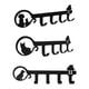thumbnail image 4 of Bewildely Organizador de llaves multiusos con 4 ganchos para decoración, tamaño compacto, hierro, duradero y elegante Almacenamiento y organización del hogar Perro 25.5×7×3.5cm, 4 of 6