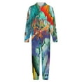 thumbnail image 3 of Dragon Wings Of Fire Dragon Wings Of Fire Hooded Union Suit Pajama Onesie Blanket Sleeper, 3 of 7