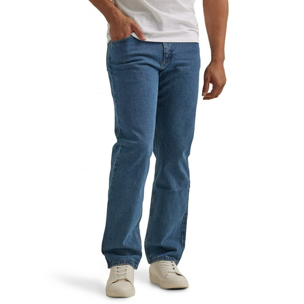 Wrangler Authentics Men's Classic 5-Pocket Relaxed Fit Jean, Dark ...