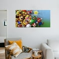 thumbnail image 4 of Super Mario Bros Game Decorative Painting Canvas Wall Poster Art Picture Painting Hanging Picture Gift Living Room Posters Bedroom Painting Decor, 4 of 8