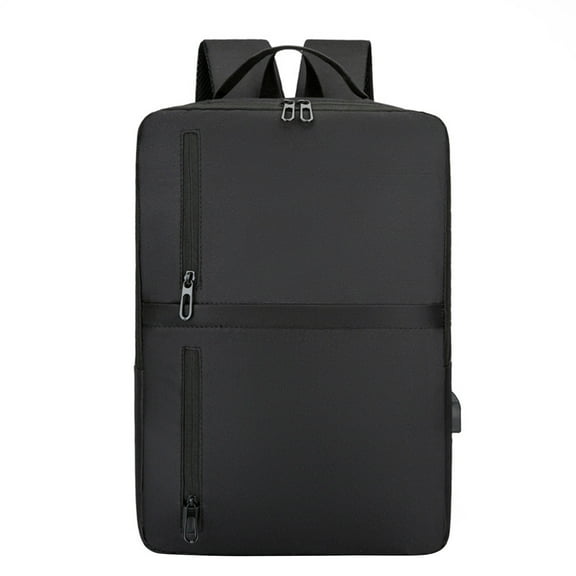 Vikakiooze Travel Laptop Backpack, Business Slim Durable Laptops Backpack With USB Charging Port, Water Resistant Bag Gifts For Men & Women Fits 15.6 Inch Notebook