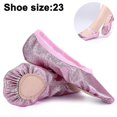 thumbnail image 1 of Ballet Pointe Shoes Girls Women Ribbon Ballerina Shoes With Toe Pads, 1 of 5