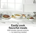 thumbnail image 3 of Hamilton Beach 6 Qt Slow Cooker, Stoneware Crock with Removable Pot, Red, 3 of 9