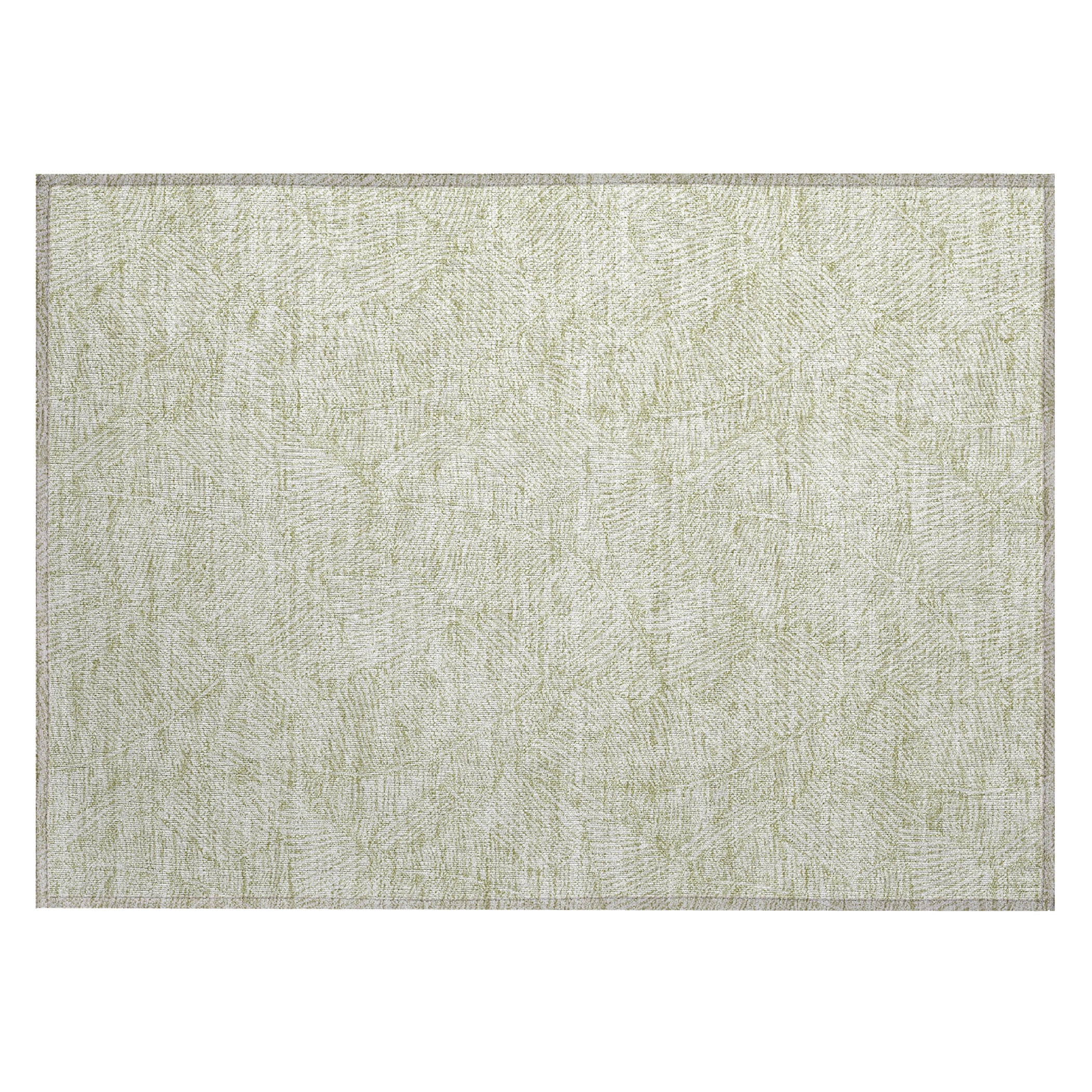 Addison Rugs Chantille Indoor/Outdoor Transitional Floral Aloe Washable Rectangle Rug, 1'8" x 2'6"