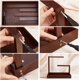 thumbnail image 4 of Exhibidor de joyería rectangular de madera, organizador de joyas, soporte para collares, estante colgante con bandeja para pulseras, relojes, aretes y anillos., 4 of 9