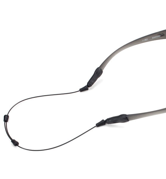 Croakies ARC Endless XL/XXL Black 14" Sunglass Retainers
