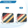 thumbnail image 4 of FORMRS 15"-15.6" Laptop Sleeve Protective Case Soft Carrying Quilted Computer Bag Cover, Beige Stripes, 4 of 7