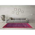 thumbnail image 3 of Ahgly Company Indoor Rectangle Abstract Pink Contemporary Area Rugs, 2' x 3', 3 of 4