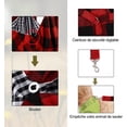 thumbnail image 3 of Porte-chien Noir et Blanc (Bas 60cm), Bandoulière Réversible Porte-Chien, Bandoulière Réglable pour Chien, Sac de Transport pour Chiot avec Crochet de Collier pour Chien / Chat / Lapin jusqu'à 4,99 Kg, 3 of 5