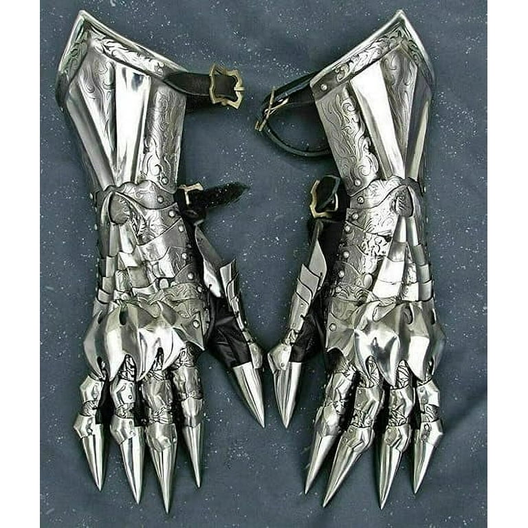 Knight armor gloves online