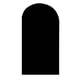 thumbnail image 5 of Cubierta Para Arco De Boda, Telón De Fondo Para Fotografía De Cumpleaños, Fiestas, Color Negro, 6 Pies Negro 6 pies BLESIY Cubierta de fondo de arco, 5 of 8