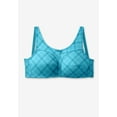 thumbnail image 4 of Comfort Choice Women's Plus Size Cotton Back-Close Wireless Bra, 4 of 4