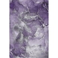 thumbnail image 2 of Addison Rugs Mayfield Washable Transitional Watercolors Purple Rectangle Rug, 2'6" x 3'10", 2 of 6