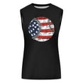 thumbnail image 4 of DHFJKG Crew Neck Tank Top Women Sleeveless Graphic Tee Casual Summer Loose Fit Letter Shirts Daily Wear Comfy Tops, 4 of 4