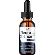 Neuro Silence Healthy Ear Support Supplement – NeuroSilence Drops Ear Ringing Relief, Neuro Silence for Hearing Support, 1 Pack, 1 Month Supply