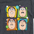 thumbnail image 3 of Toy Story 4 - Buzz Grid - Men's Short Sleeve Graphic T-Shirt, 3 of 5