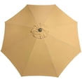thumbnail image 1 of Outdoor Sunshade Umbrella Canopy Beach Umbrella Replacement Topper for Courtyard, 1 of 2