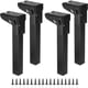 thumbnail image 1 of Juego de 4 patas de mesa plegables de hierro de 90° con bisagras autoblocantes para muebles de mesa de centro de metal de 20 cm esquí esquí Gafas de esquí, 1 of 5