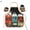 4, variant on Koszal 1 Set Practical Insulated Glove Soft Wear Fabric Decorative Portable Hanging Christmas Apron Insulated Pad for Daily Use