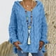 thumbnail image 1 of Puntoco-suéter holgado a la moda para mujer, suéter de manga larga con capucha de Color de talla grande, tops, liquidación de Navidad Puntoco Puntoco-491, 1 of 8