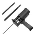 thumbnail image 1 of TFixol Electric Drill Modified Tool Attachment Electric Jig Saws Accessory Electric Reciprocating Saws Parts Quick Practical Modification Tool Set Woodworking Cutting Tool with 3 Sawblades for Wood Cu, 1 of 7