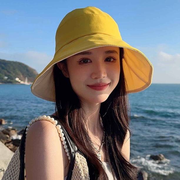 Cotton Bucket Hat Packable Sun Cap for Beach Travel Commute CoCopeaunts Women main image 4