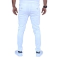 thumbnail image 2 of Pantalón skinny de gabardina stretch John Silver  Skinny de gabardina color blanco, 2 of 3