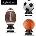 thumbnail image 3 of Soporte de exhibición de bolas de Recuerdo 6 Piezas para balones de fútbol Baloncesto voleibol, 3 of 5