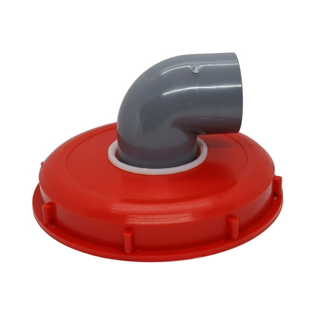 Tapa de filtro para tanque IBC de jardín, lavable, purificador de agua de lluvia, fieltro de aguja 224 mm 90 grados