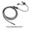 thumbnail image 5 of Usb To Usb C, Usb C To Usb, 3 in 1 Usb Endoscope Type C Borescope 7Mm Inspection Snake Camera Hd Ip67 with 6 Adjustabl Leds Tpye-C Interface, Android Interface, and Pc Computer Interfac, 5 of 5