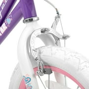 JOYSTAR Angel Girls Bike 14 Inch Kids Bike With Training Wheels for 3-5 Years Old Girls,Toddler Bicycle,Purple