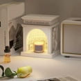 thumbnail image 3 of Lámpara Calentadora De Velas Con Fragancia, Lámpara Calentadora De Cera De Vela Regulable, Luz Cálida Para Cabecera Para Oficinas, 3 of 8