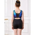 thumbnail image 5 of Asoul Gymnastics Leotards for Girls Dance Unitards Shorts Outfits Activewear,3-piece Sets, 5 of 7