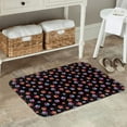 thumbnail image 7 of Rateoe Animal Paw 1 Pattern Flannel Door Mat Indoor Outdoor Entrance, Waterproof All-Weather Doormat,Fade Resistant, Low Profile Entryway Mat 16x24in, 7 of 7