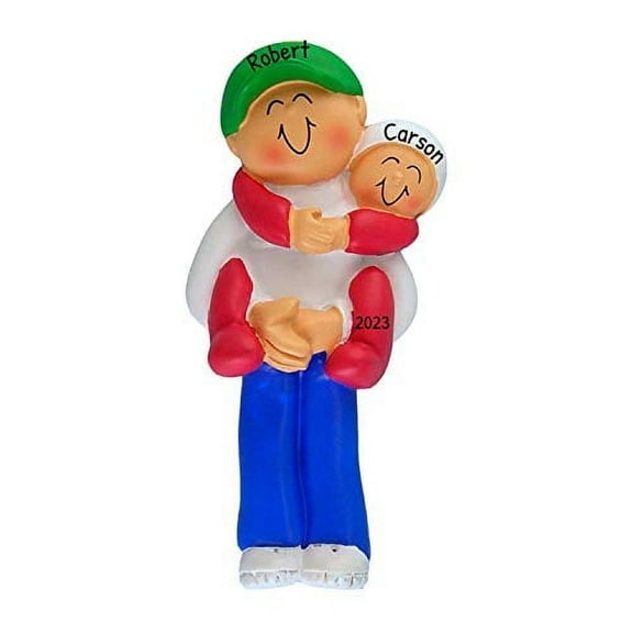 Personalized Sibling Christmas Ornament 2024 Big Brother Custom 1 Count - Ornaments by Elves